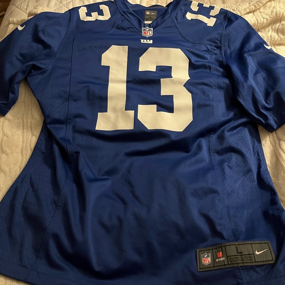 Football Jersey in the color blue size large